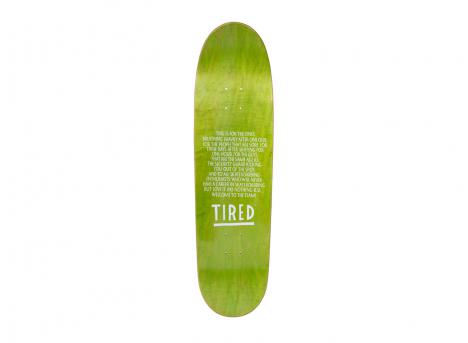 Tired Skateboards Thumbs Down Board