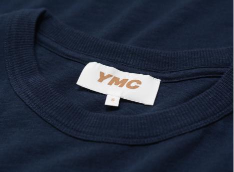 YMC P6AZI Triple Tshirt Navy