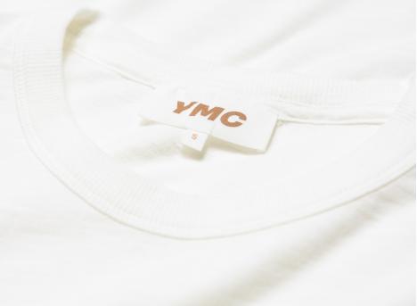 YMC P6AZI Triple Tshirt White