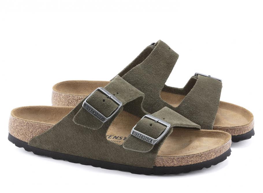Birkenstock arizona suede forest 2025