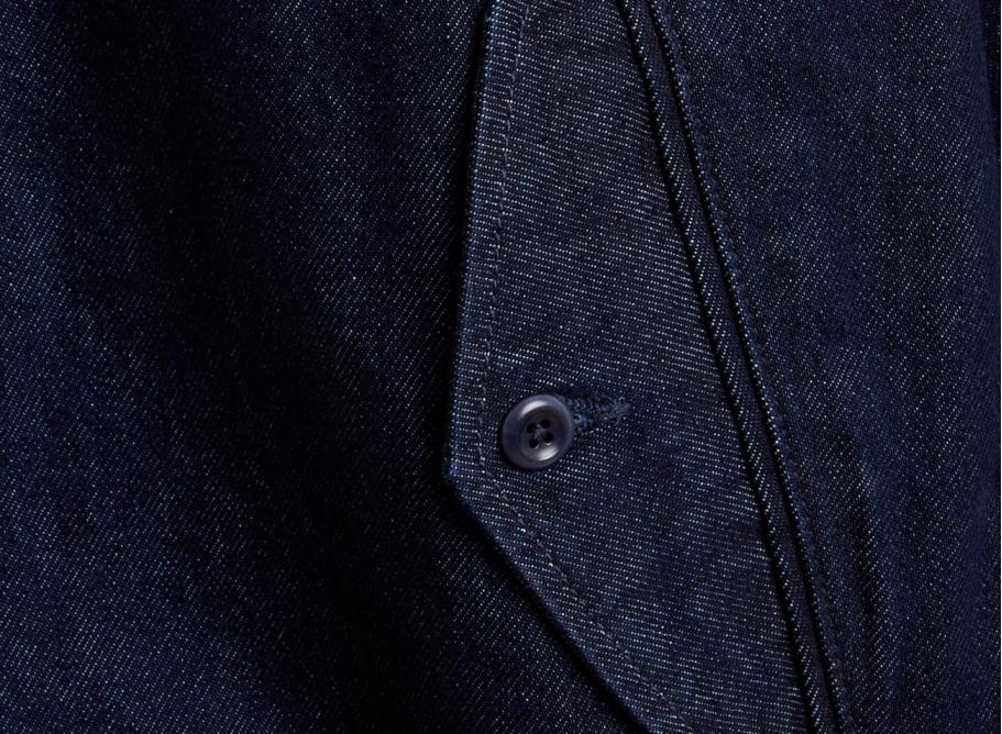 Levis Made Crafted Harrington Trucker Indigo A2993 0001