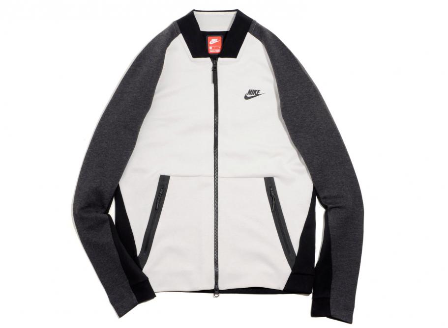 nike tech fleece varsity jacket