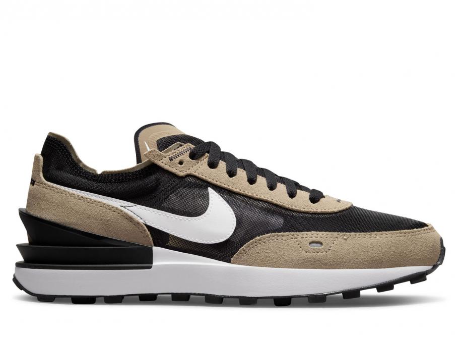 nike waffle one black