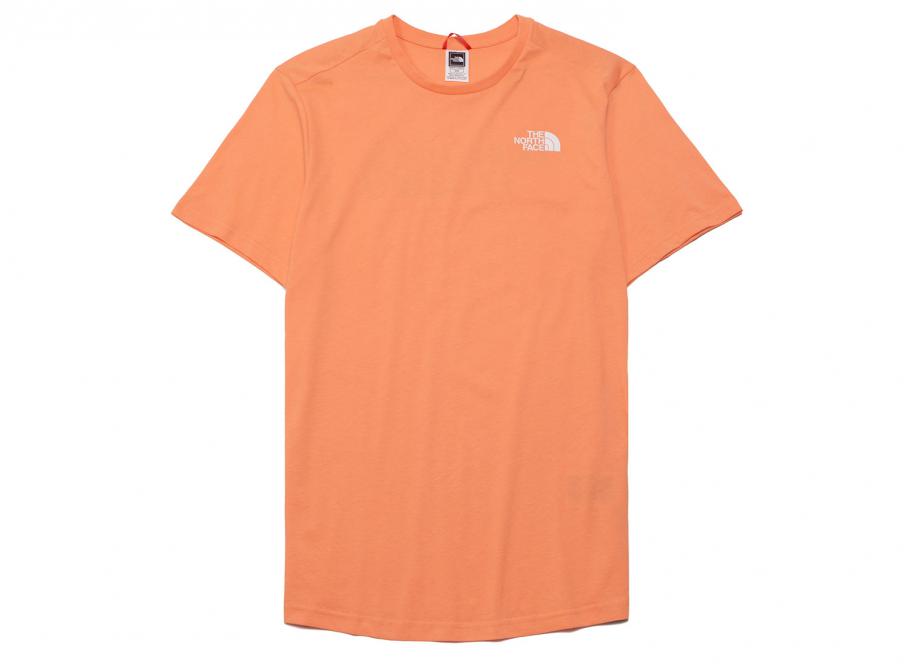 The North Face D2 Graphic Tee Dusty Coral Orange Novoid Plus