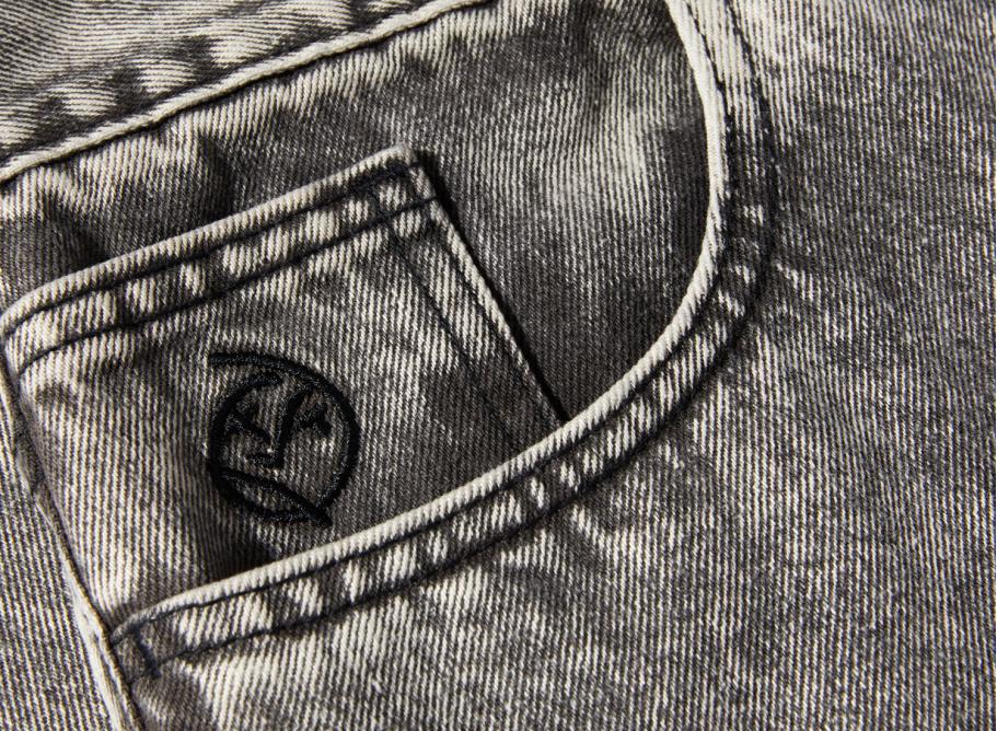 Polar Skate Co Big Boy Pants Denim Acid Black / Novoid Plus Polar Skate Co Big Boy Pants Denim Acid Black / Novoid Plus