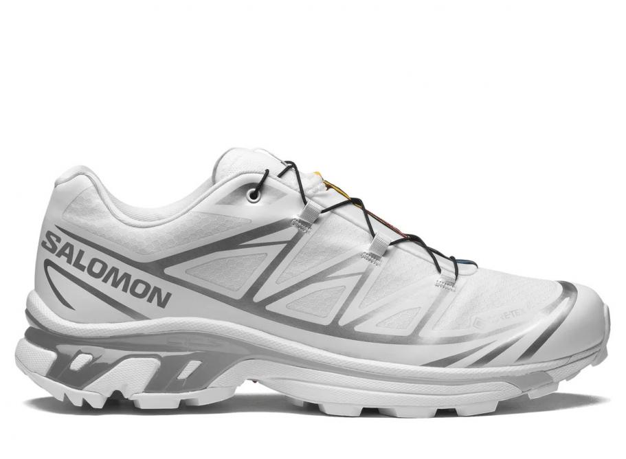Salomon XT 6 GTX White Silver L47581100 Novoid Plus