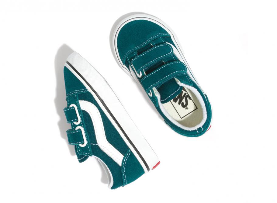 Vans Old Skool V Color Theory Deep Teal VN0A4VJJ60Q1 Novoid Plus