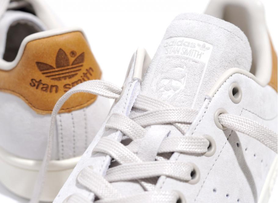 adidas stan smith off white clear brown