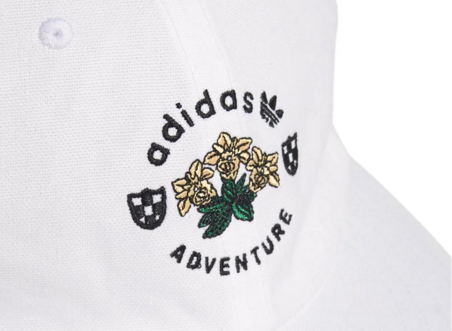 Adidas Adventure Vintage Baseball Cap White GN2266 / Novoid Plus