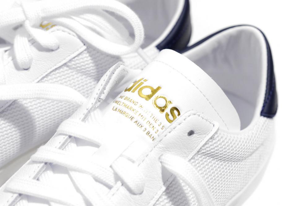 Adidas Court Vantage White Navy BZ0427 Novoid Plus