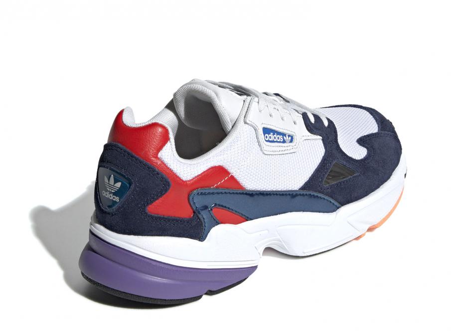 Adidas W Falcon Crystal White Collegiate Navy CG6246 Novoid Plus