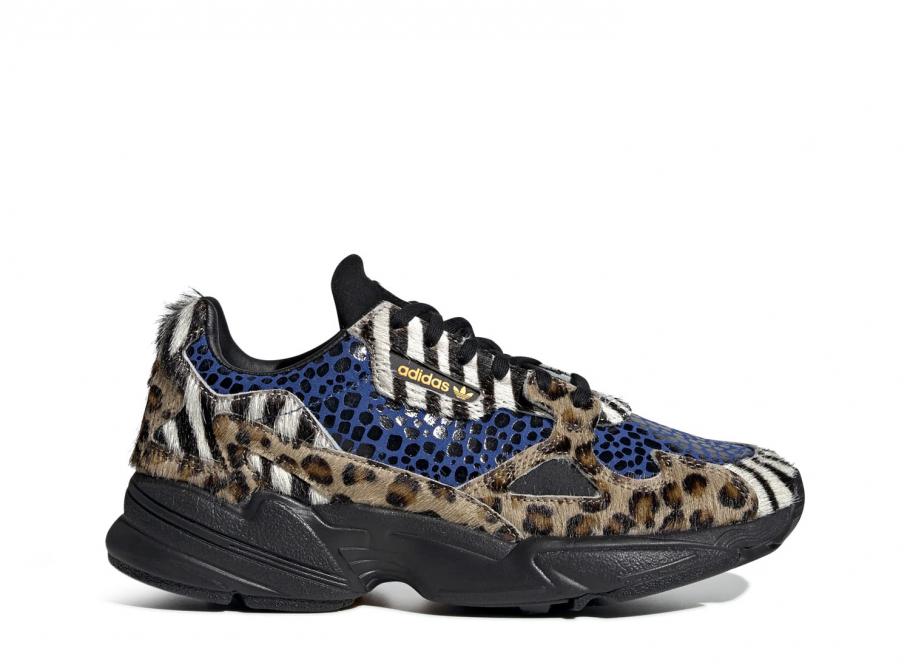 adidas falcon leopard