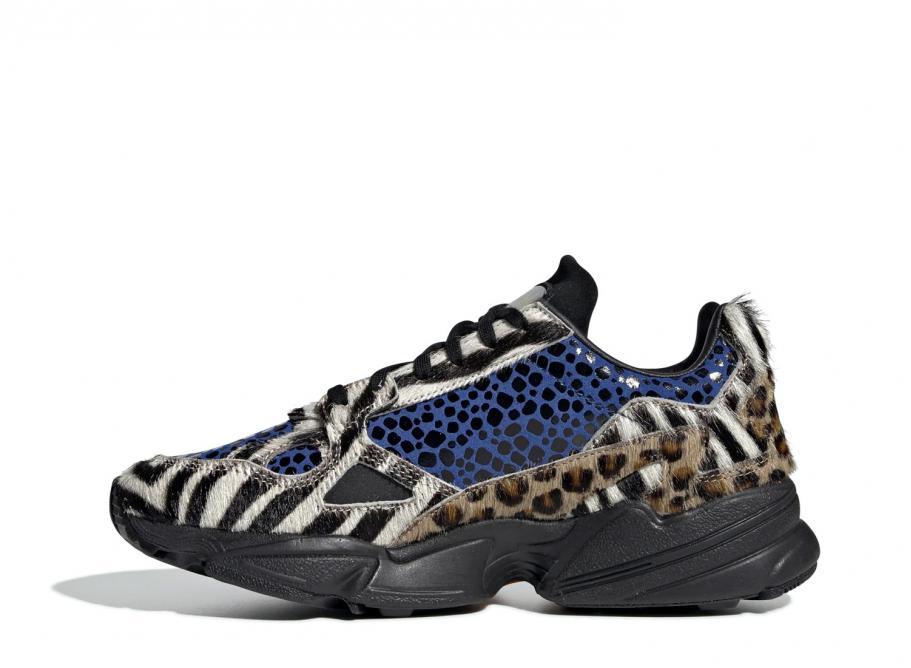 adidas falcon w leopard