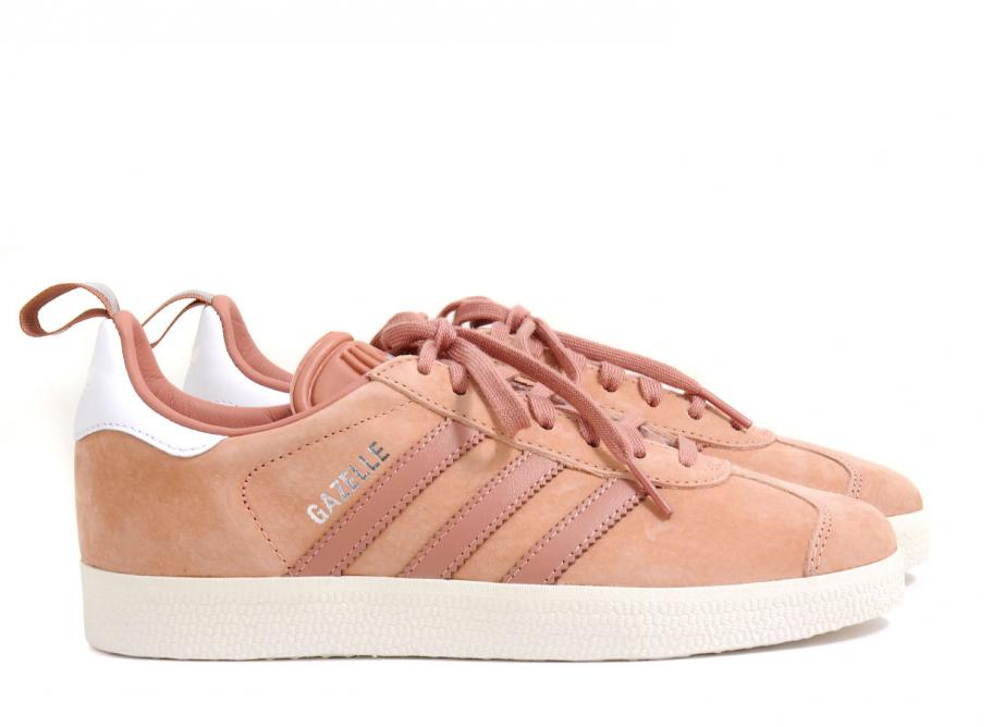 adidas gazelle raw pink