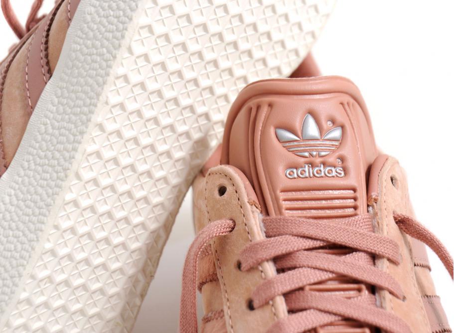 adidas gazelle raw pink