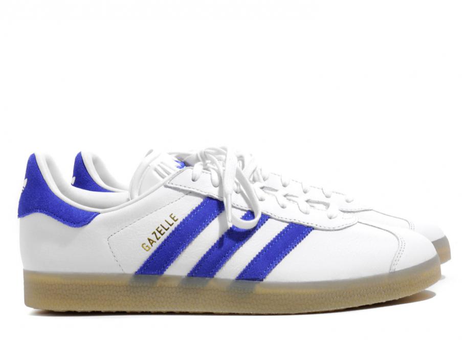 adidas gazelle vintage white blue