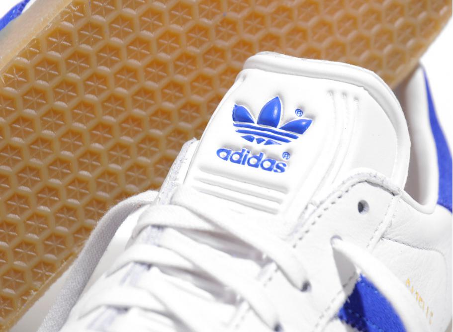 adidas gazelle white bold blue