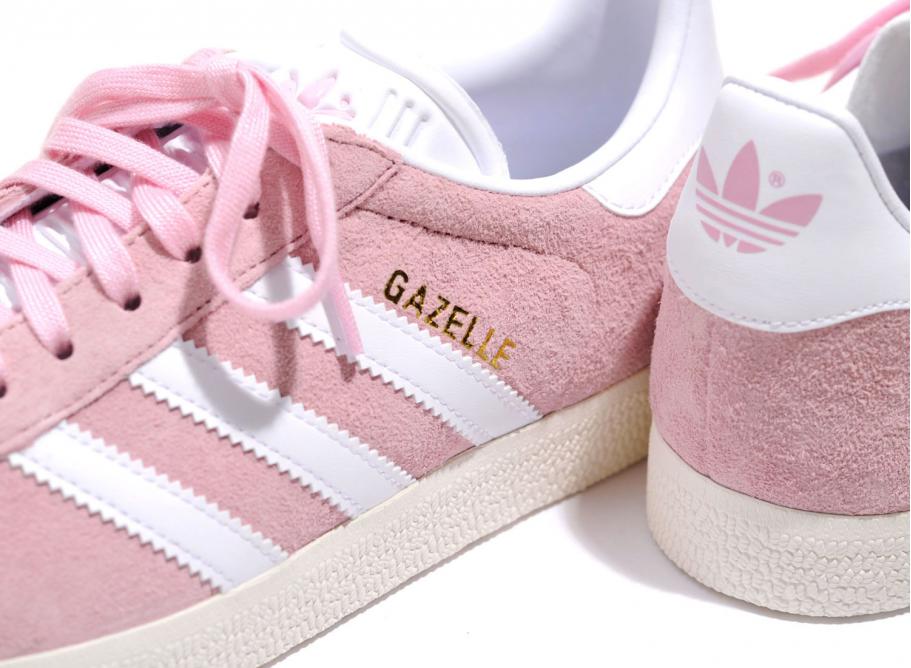 Adidas Gazelle W Pink / White BY9352 / Soldes / Novoid Plus