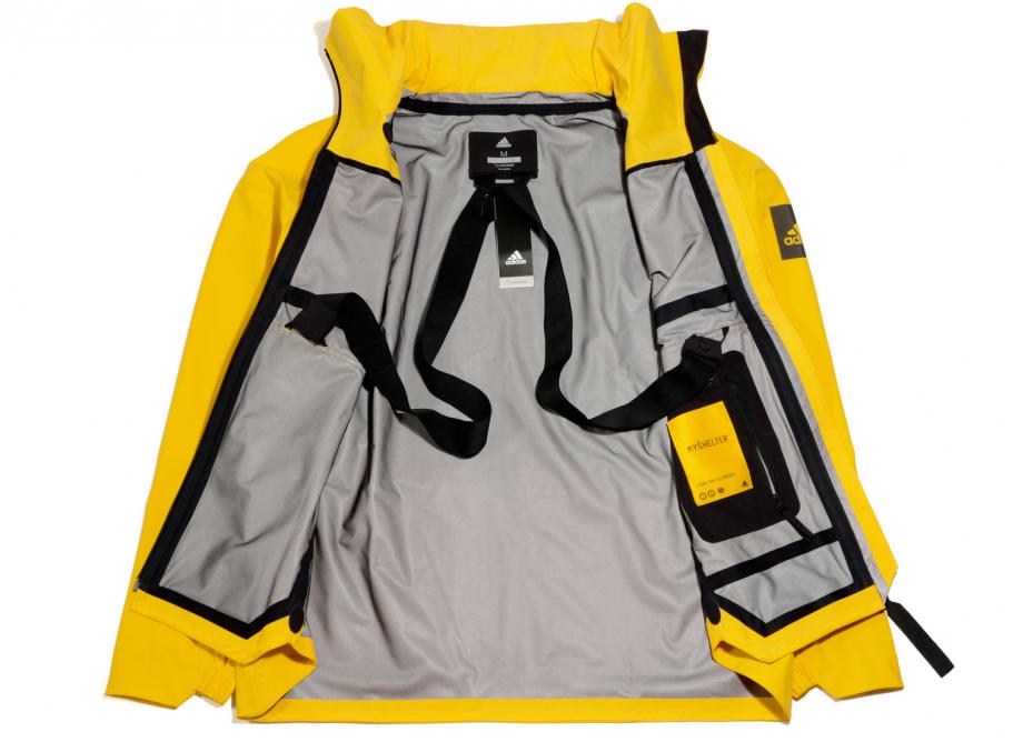 Adidas Rain Jacket Active Gold DZ1411 Plus