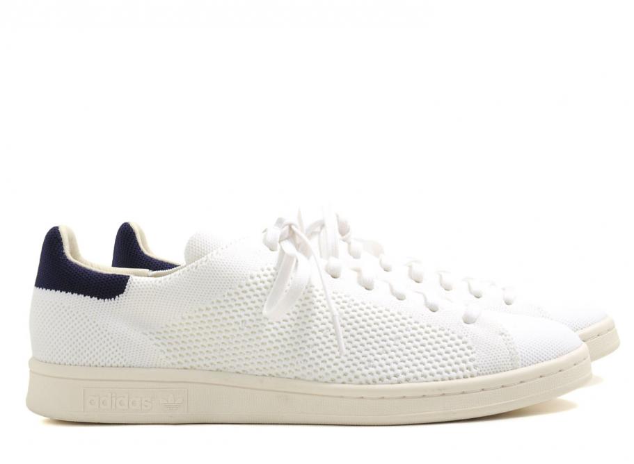 stan smith primeknit white navy