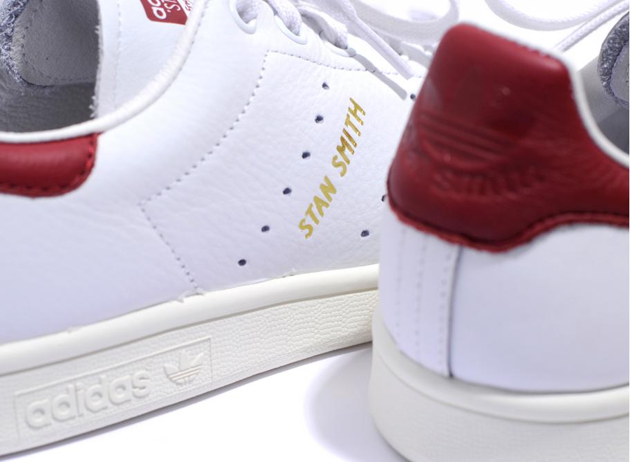 Adidas Stan Smith White / Burgundy 