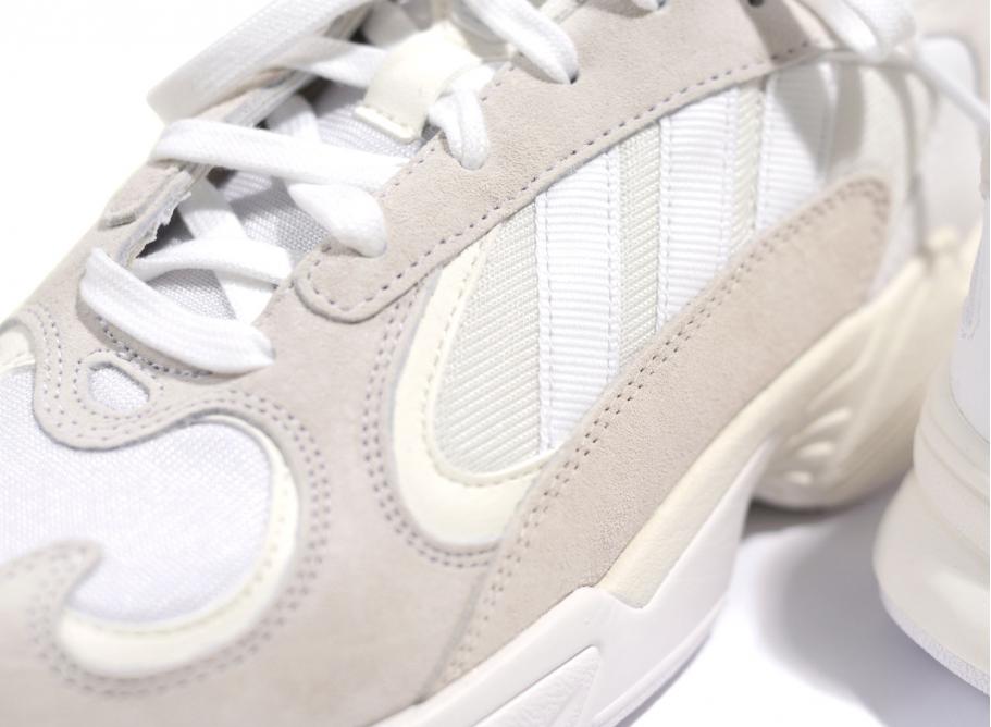 Adidas originals yung-1 deals trainers in white b37616