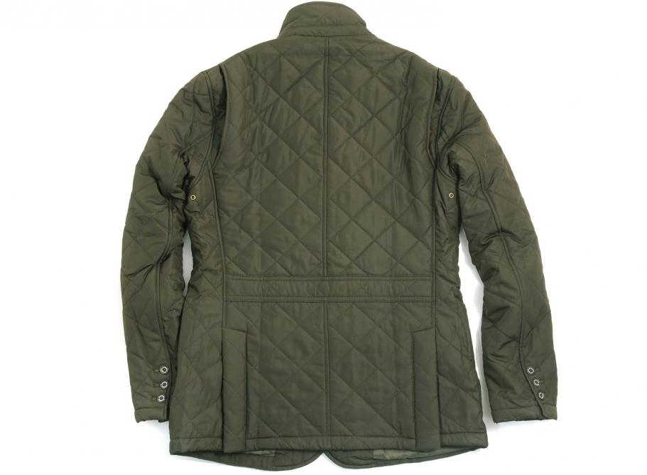 barbour quilted lutz olive