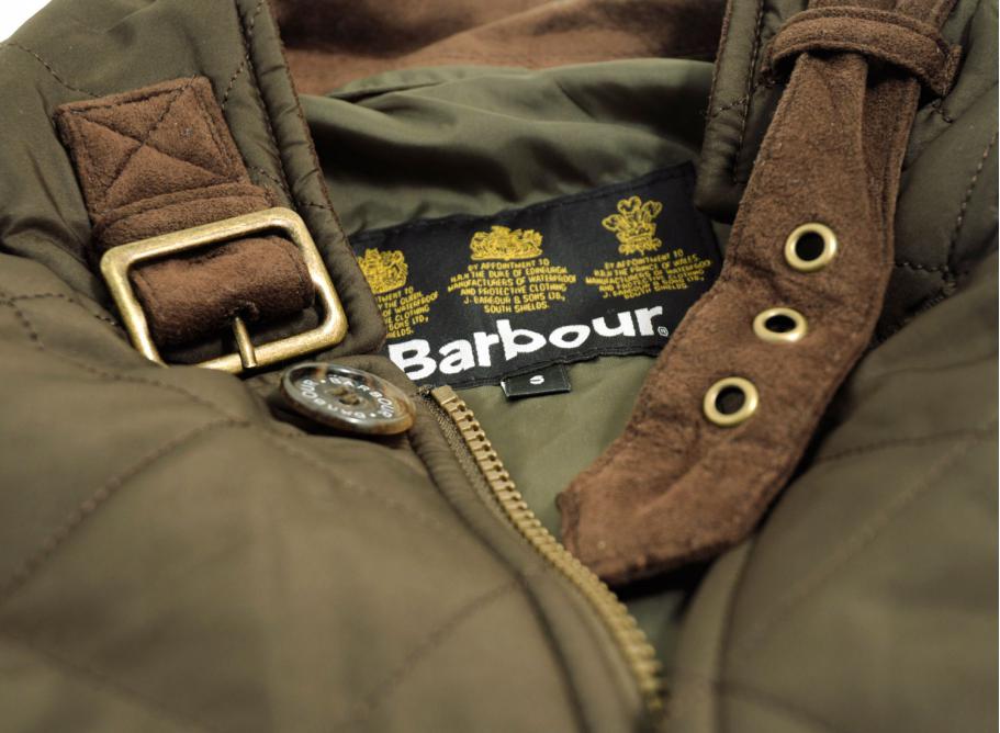 barbour quilted lutz olive
