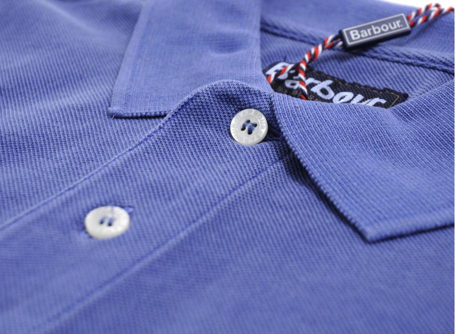 barbour washed sports polo shirt