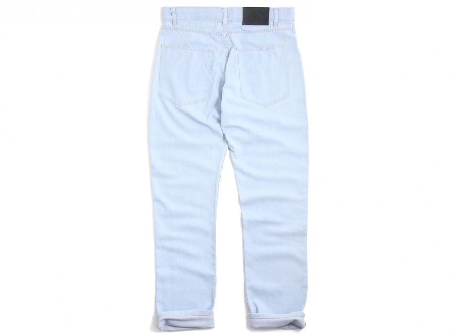 Pantalon Bleu Bleached Peintre Paname De A35RL4j