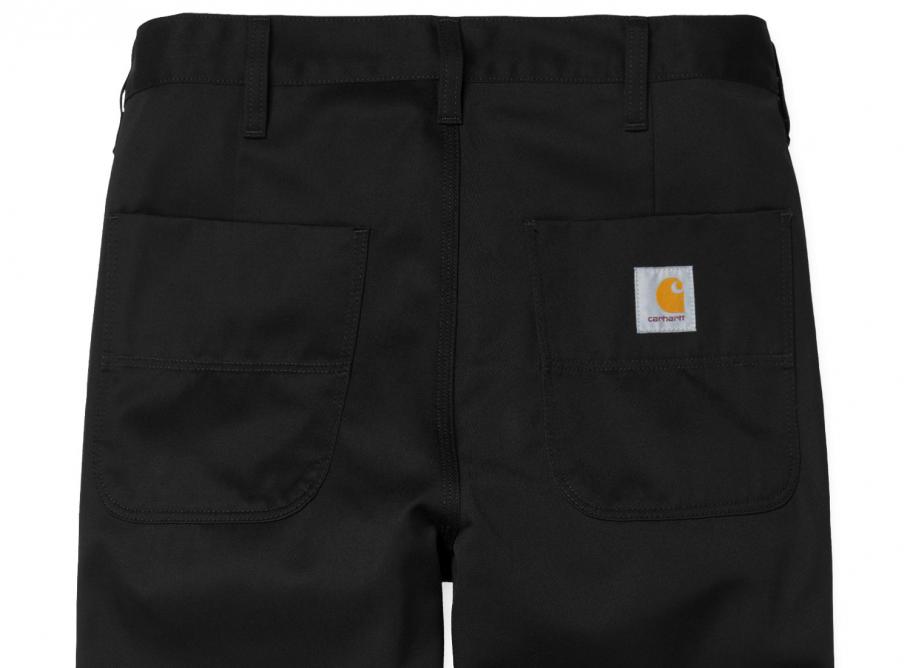 Carhartt Abbott Pant Black Rinsed I033126 Novoid Plus