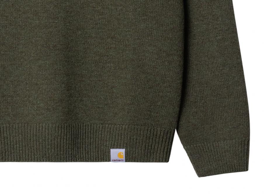 Carhartt anglistic deals sweater olive