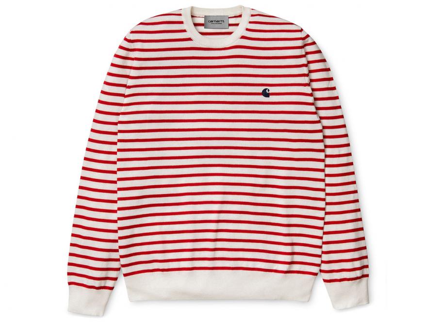 carhartt striped sweater