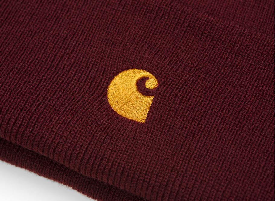Carhartt Chase Beanie Bordeaux I026222 Novoid Plus