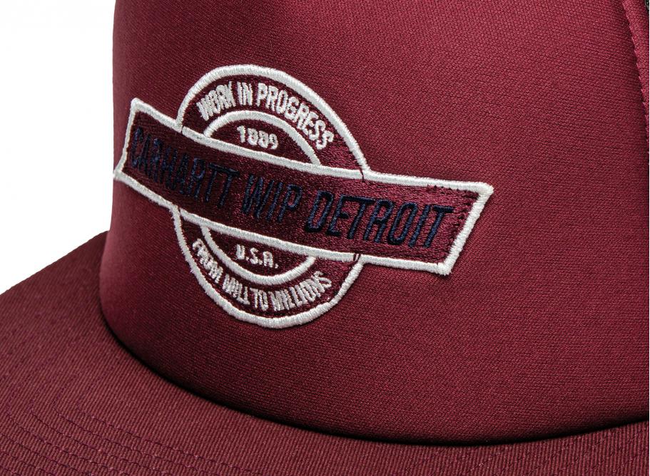 carhartt wip detroit trucker cap mulberry 29 00 livraison offerte à