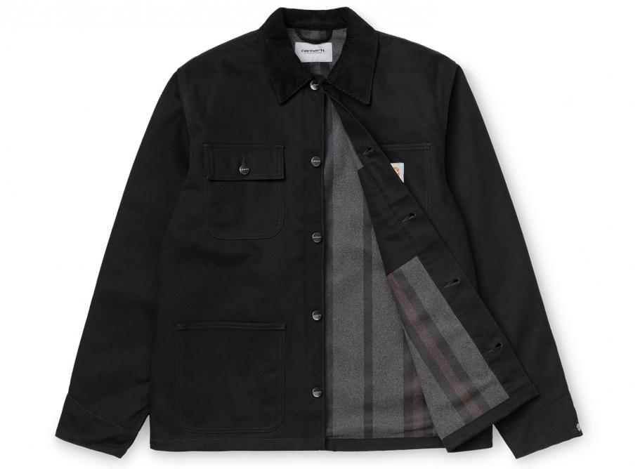 Carhartt Michigan Coat Black Rigid I028425 Novoid Plus