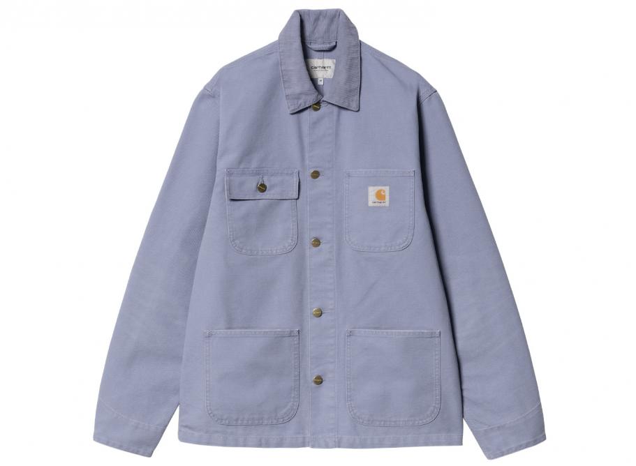 Carhartt Michigan Coat Summer Bay Blue Aged Canvas I031519