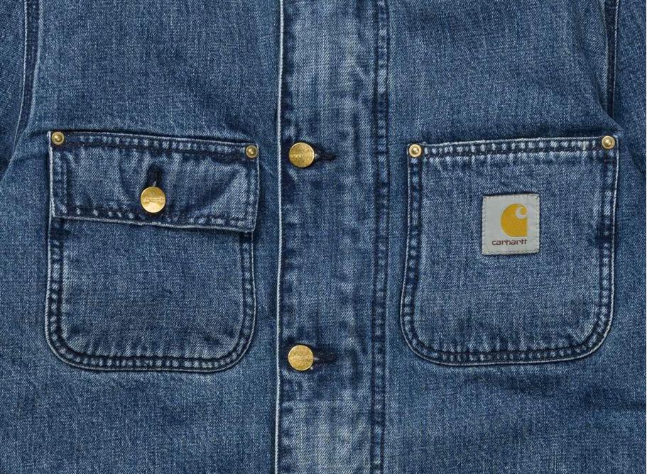 Carhartt Phoenix Coat Blue Stone Washed I020406 Novoid Plus