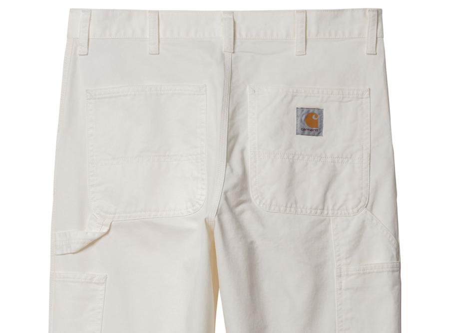 Carhartt single knee pant white sales