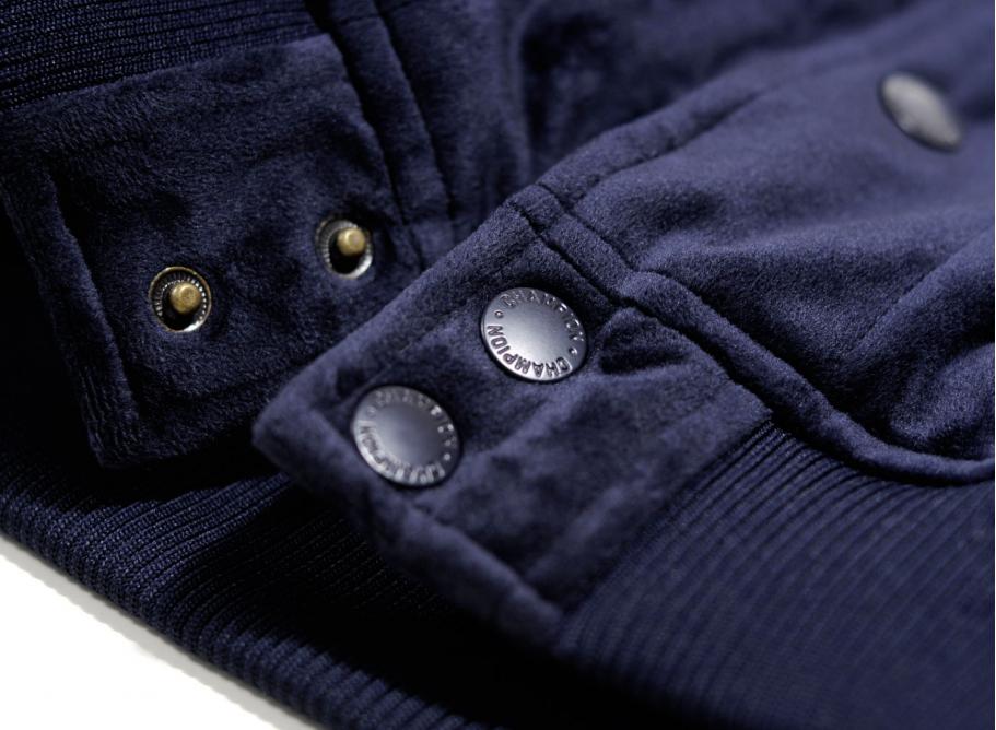 champion reverse weave bomber jacket