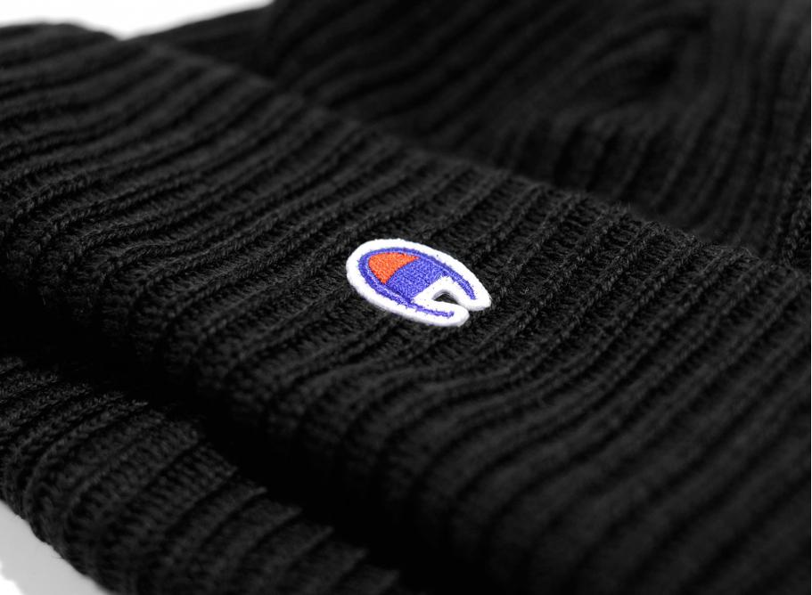 champion reverse weave logo beanie