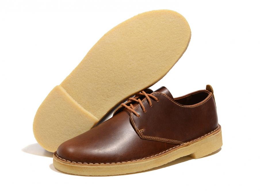clarks desert london leather