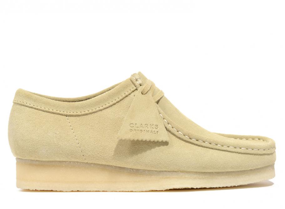 clarks wallabee maple