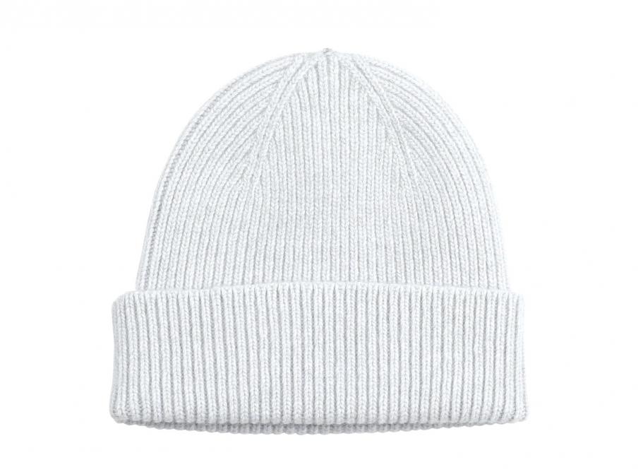 Colorful Standard Merino Wool Beanie Limestone Grey Soldes Novoid Plus