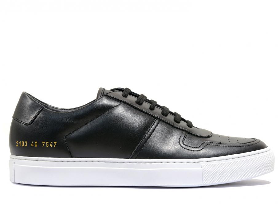 Common Projects Bball Low Black 2193 