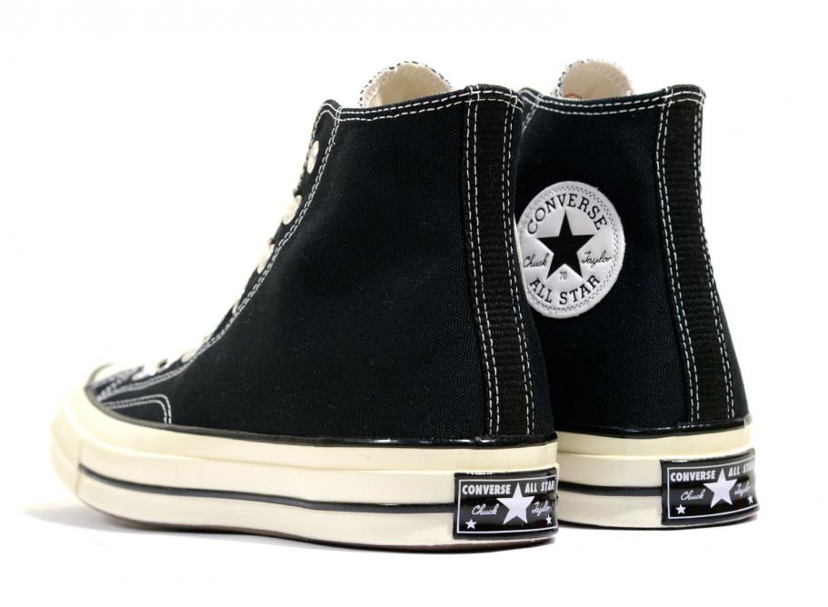 Converse Chuck 70 HI Black / Egret 