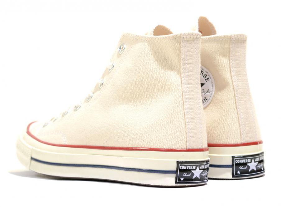 Converse Chuck 70 HI Parchment Egret 162053C Novoid Plus