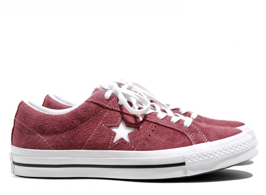 converse one star deep bordeaux