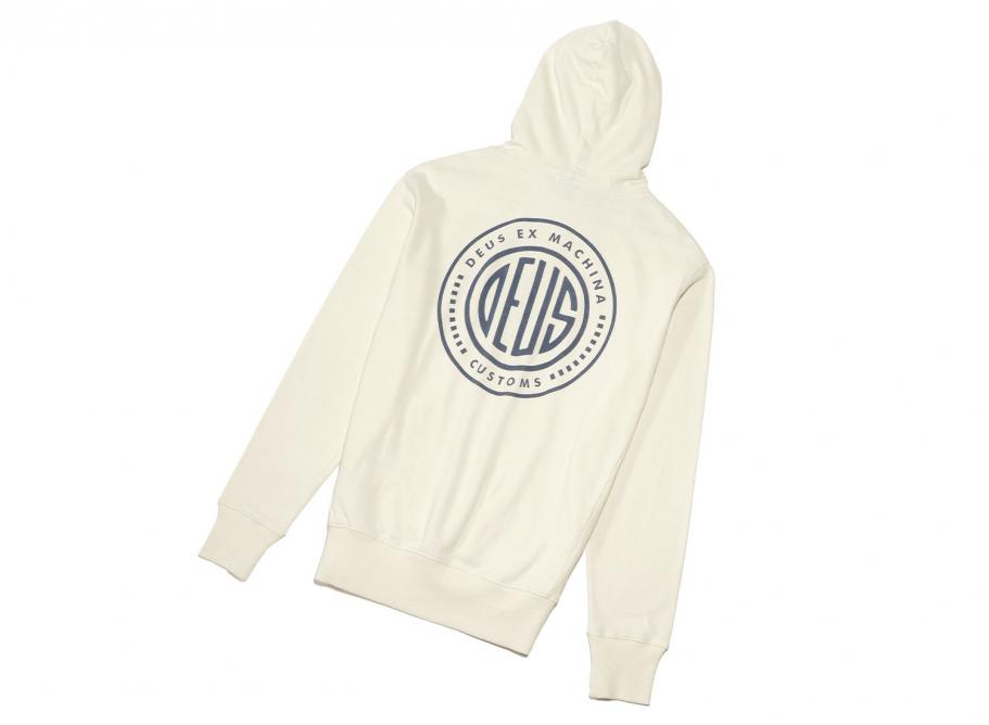 Deus Ex Machina Austin Pill Hoodie Vintage White Novoid Plus