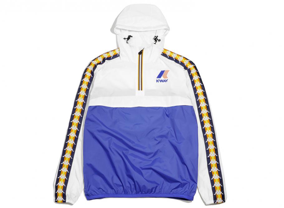 Kway x Kappa Le Vrai Leon White Royal Blue Novoid Plus